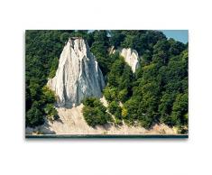 Premium Textil-Leinwand 120 x 80 cm Quer-Format Königsstuhl | Wandbild, HD-Bild auf Keilrahmen, Fertigbild auf hochwertigem Vlies, Leinwanddruck von Nordbilder Fotografie aus Leidenschaft