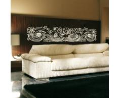 INDIGOS 4052166046138 Wandtattoo w276 Ornament Engel Wandaufkleber 96 x 21 cm, grün