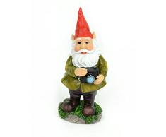 Touch of Nature TOUDL The Garden Collection 50234 Gartenzwerg mit Kamera, 17,8 cm