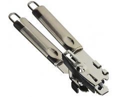 Home Bon Apetit Dosenöffner mit Schmetterling, Edelstahl, 7 x 5 x 25 cm