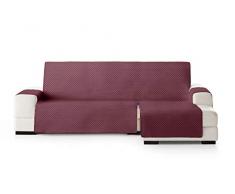 Eysa Oslo Sofa überwurf, Polyester, C/8 burdeaux-grau, Chaise Longue 290 cm. Geeignet für Sofas von 300 bis 350 cm