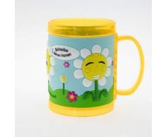 H&H 03873010010 Kinderbecher - Namensbecher, Mehrfarbig