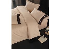 Cotton Box Steppdecke für Einzelbett, 1 Stück 160 x 220 cm Beige Marrone