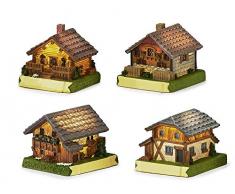 Unbekannt Sunny Toys Dekofigur, Polyresin, Bunt 5 x 5 x 4 cm, 4-Einheiten