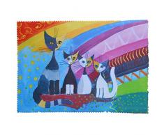 Fridolin 19802Â Wachtmeister unter der Arc de Himmel Reinigungstuch fÃ¼r LÃ¼nette Micro Faser/Chiffon Mehrfarbig 18Â x 12,5Â x 1Â cm