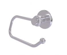Allied Brass 924ET-SCH Mercury Collection Toilettenpapierhalter, mit gedrehten Akzenten, satiniertes Chrom