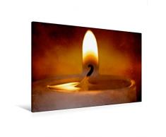 Premium Textil-Leinwand 120 x 80 cm Quer-Format Herziger Kerzenschein | Wandbild, HD-Bild auf Keilrahmen, Fertigbild auf hochwertigem Vlies, Leinwanddruck von Heike Hultsch: Romantik (CALVENDO Wissen);CALVENDO Wissen