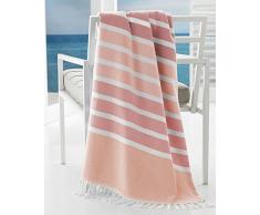 Kassatex Bodrum Strand Handtücher Kollektion Beach Towel Korallenrot