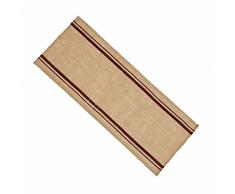 Home Collection von Raghu Jute Streifen Barn Rot und Weizen Tischläufer, 14 von 91,4 cm