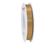 Präsent - SATIN Geschenkband - gold - 25-m-Rolle 15 mm