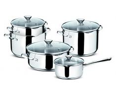 Lagostina Smart von Töpfe in Edelstahl, 9 Stück)