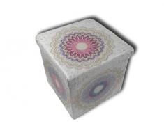 Stilia Lecco Sitzsack, faltbar, gepolstert, Mehrfarbig, Einheitsgröße