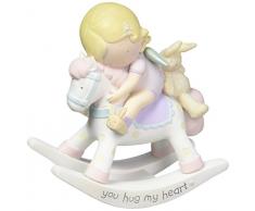 Cutie Patootie von Pavilion Engel auf Schaukelpferd Figur, 4–1/2 Hoch