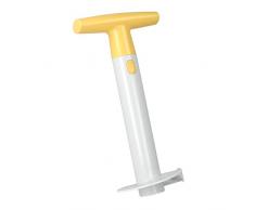 Metaltex Sir Ananasschäler, Entkerner und -Schneider-weiß