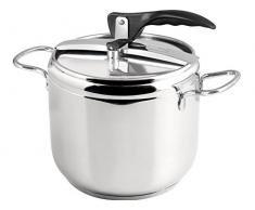 INOXPRAN Kochtopf Druck Edelstahl, Edelstahl, 35 x 22 x 27 cm