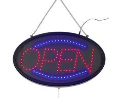 Winco LED-10 Open LED Schild mit staubdichter Abdeckung