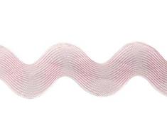 BELAGIO Kissen RIC RAC Trim, Pink, 38 mm