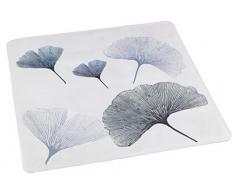 Wenko Duscheinlage Ginkgo Antirutsch-Duschmatte mit Saugnäpfen, Kunststoff (TPR), Mehrfarbig, 54 x 54 cm