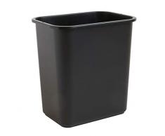 United Solutions WB0324 Recycling Abfalleimer 12-Pack schwarz