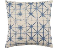 Artistic Weavers Dekokissen 18 x 18 Dunkelblau, Beige