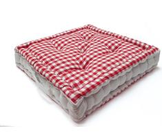 Bodenkissen Baumwolle VICHY rot