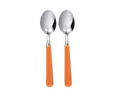 Excèlsa Trendy 2 Stück Kaffee-Löffel, Orange