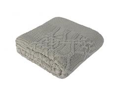 Betires Home Decke Baby Blau Arktis 90 x 90 cm