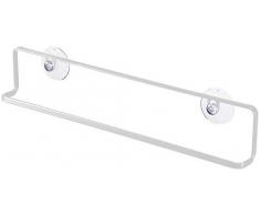 YAMAZAKI Tower Handtuchhalter, Stahl, Weiß, One Size