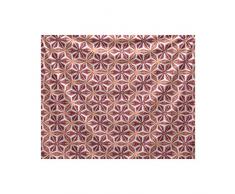 E von Design Wasser Mosaik Geometrische Print Tapisserie, 127 x 152,4 cm violett