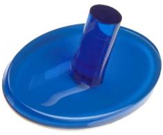 Wenko 4466520100 Wandhaken Piceno Blau, Kunststoff, 6.5 x 2.8 x 3.5 cm, Blau