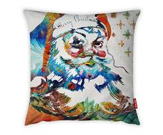 Bonamaison Dekorativ Kissenhülle, Kissenbezug, Zierkissenbezug, Wohnkultur, Für Sofa, Kaffeestube, Größe: 45X45 cm - Entworfen und hergestellt in der Türkei