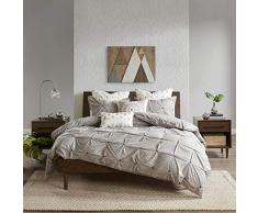 INK IVY Masie Schmusetuch Mini-Set King/Cal King grau