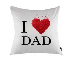 oFloral Fuchs Dekorativer Überwurf-Kissenbezug, Fuchs schlafend auf Hängematte, Nacht-Kissenbezug, quadratisch, für Sofa, Couch Zuhause, Auto, Schlafzimmer, Wohnzimmer 18x18 Inch M1-1010