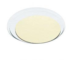 DECORA 0932505 TORTENPLATTEN IM Set Gold/Silber Ø28 cm