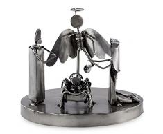 NOVICA Metallic Christentum recyceltem Metall Skulptur, Heilige Familie