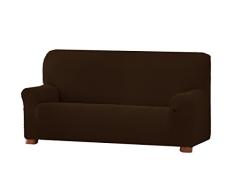 Eysa Cora bielastisch Sofa überwurf 3 sitzer Farbe 07-braun, Polyester-Baumwolle, 36 x 27 x 17 cm