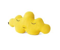 Paparajote Factory Cloud XL – Kissen für Kinder Bettwäsche aus Baumwolle mit Form von Cloud, abnehmbar, 95 x 50 cm 95 x 20 x 50 cm gelb