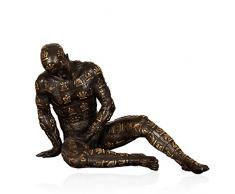 Arte Dal Mondo Bronze Skulptur, Braun