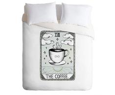 Society6 Monika Strigel Gingham-Sunny Yello King Steppdecke und 2 Kissenbezüge, Gelb Twin grün