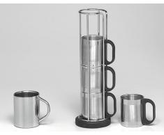 Krüger Thermobecher, Edelstahl, Silber, 0,25l