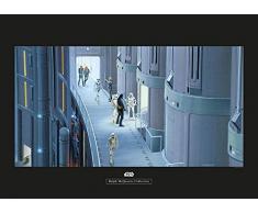 Komar Wandbild Star Wars Classic RMQ Prison Elevator | Kinderzimmer, Jugendzimmer, Dekoration, Kunstdruck | ohne Rahmen | WB155-70x50 | Größe: 70 x 50 cm (Breite x Höhe)
