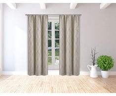 Kelvin Vorhang-Set, Almond, 37x96