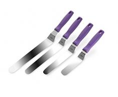 IBILI 737930 Pfannenwender, gebogen, aus rostfreiem Edelstahl 18/10, Kunststoff, 30 cm