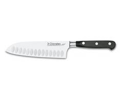 3 Claveles Forgé - Santoku Küchenmesser geschmiedet geriffelt, 17 cm