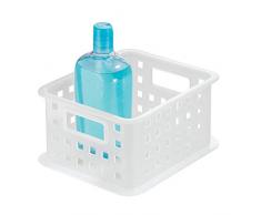 iDesign 88101EU Spa kleiner Ablagekorb, frost
