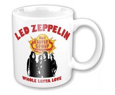 empireposter Led Zeppelin - Whole Lotta Love - Keramik Tasse Mug Becher - Ø8,5 H9,5 cm