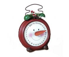 Gerson Weihnachtskalender mit Schneemann-Motiv, Holz