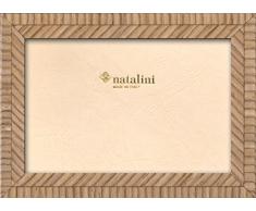 Natalini BIANTE Rovere 20X25 Bilderrahmen mit Unterstützung für Tisch, Tulipwood, Eiche, 20 X 25 X 1,5