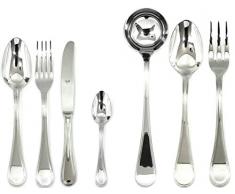 MEPRA Hohlgriff Boheme Besteck, 51, Silber