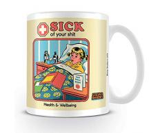 Steven Rhodes MG25671 Kaffeebecher aus Keramik, 11 oz/315 ml